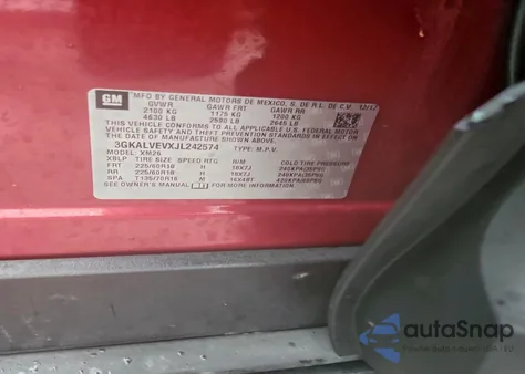 2018 GMC Terrain Slt from USA, damaged, VIN 3GKALVEVXJL242574